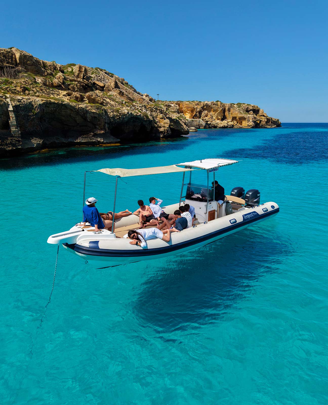 Escursione in gommone Favignana e Levanzo (esclusivo)